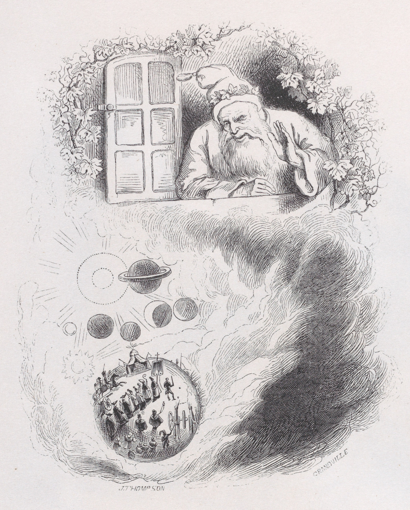 พระเจ้าผู้ดี, จาก Complete Works of Béranger (ค.ศ. 1836)