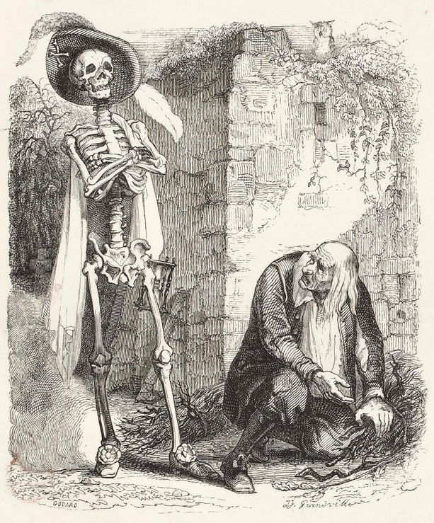 『죽음과 나무꾼』(La Mort et le Bûcheron프랑스어), 1권, 16번