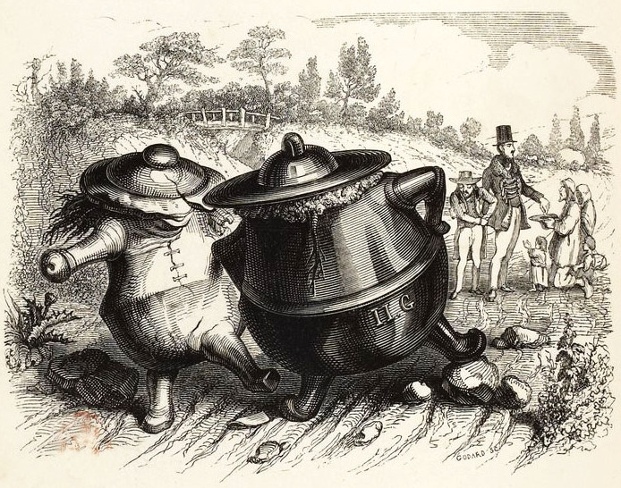 『흙단지와 쇠단지』(Le Pot de terre et le Pot de fer프랑스어), 5권, 2번