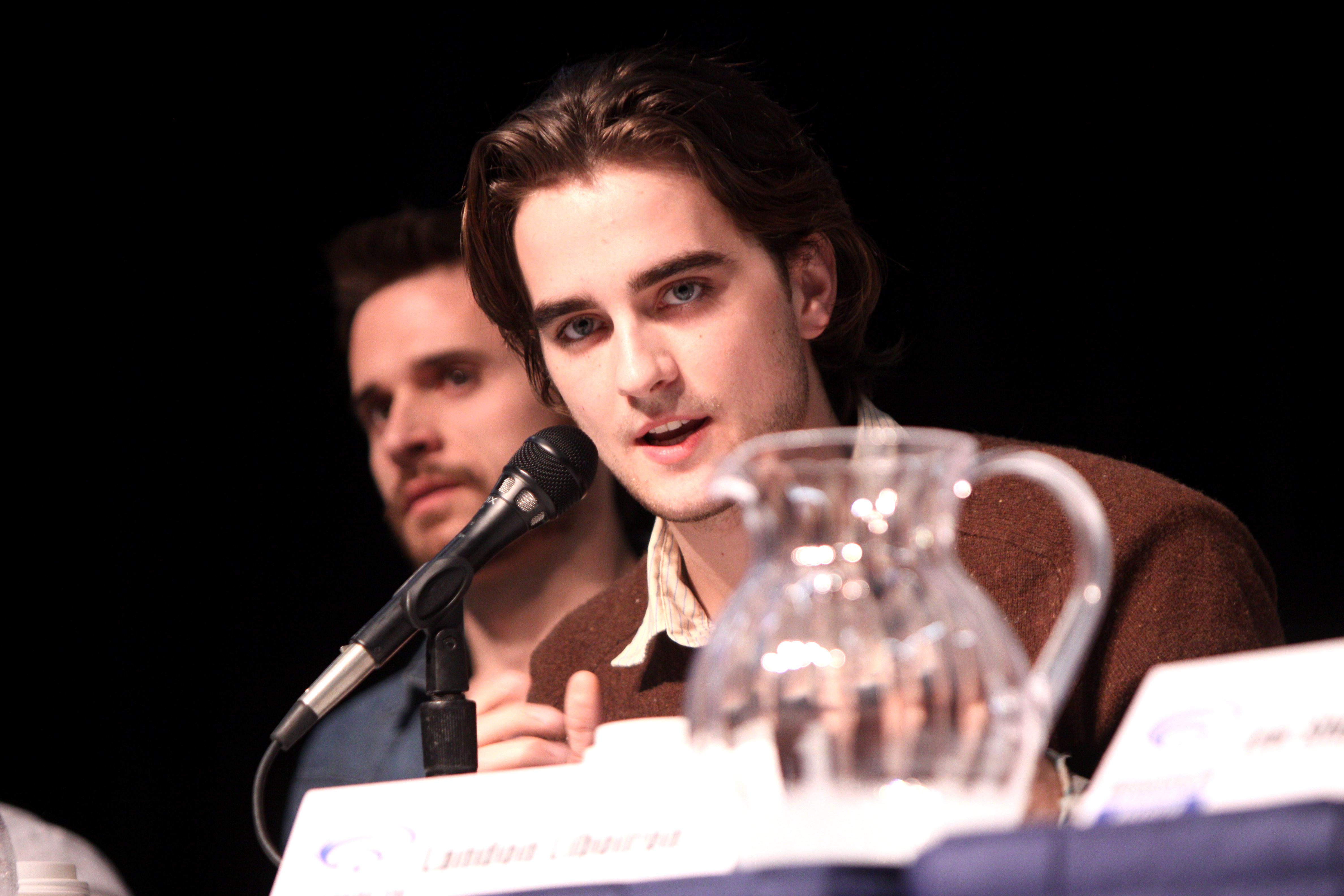 Landon Liboiron pada tahun 2013.