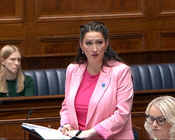 Little-Pengelly speaking in the Assembly on 13 May 2024