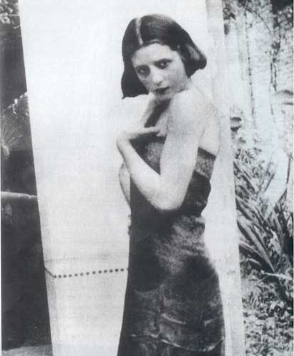 Eva Duarte at age 15, c. 1935.