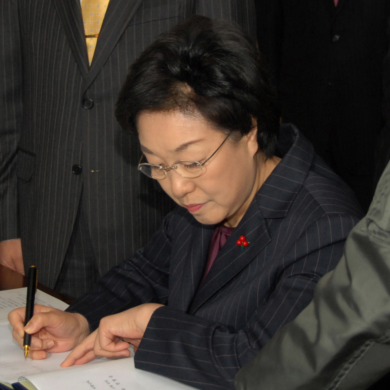 2006년 국무총리 재임 당시 한명숙