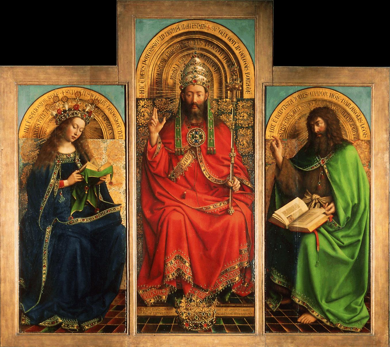Detail dari Altar Ghent