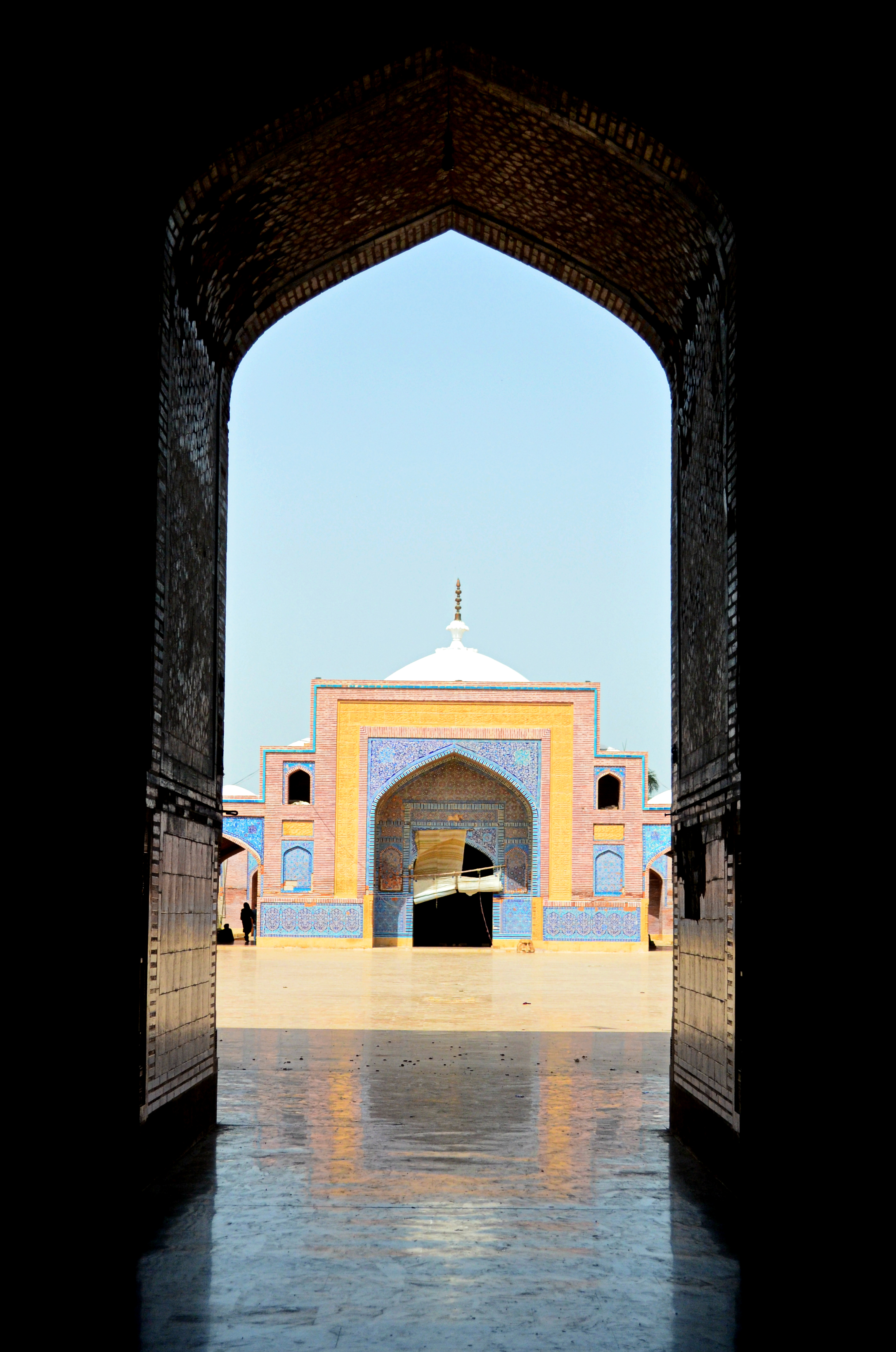 Masjid Shah Jahan di Thatta, Sindh, Pakistan.