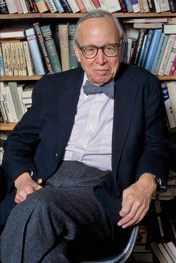 Schlesinger di kantornya di New York City, 1988.