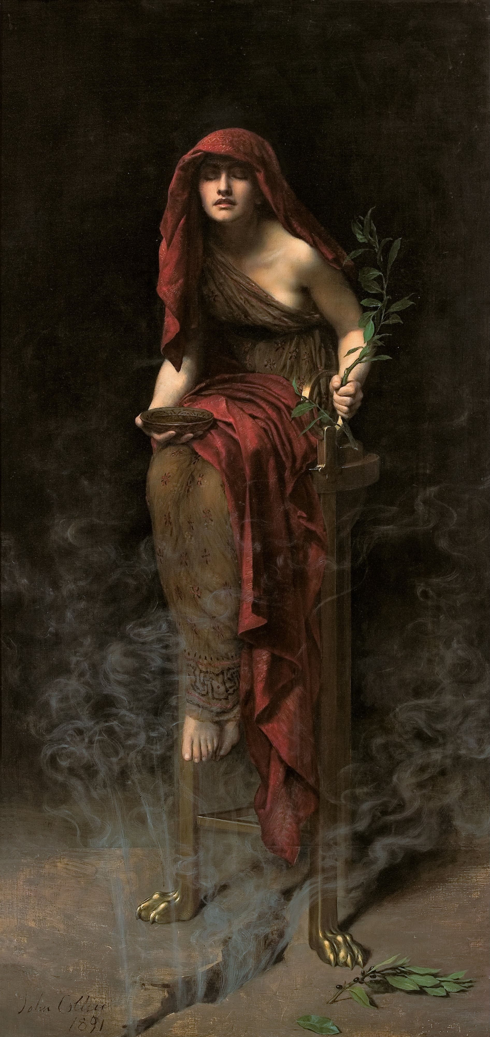 The Delphic Oracle's imperative to