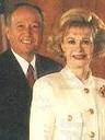Madeleine Bordallo with Carl Gutierrez, with whom she served as Lieutenant Governor.