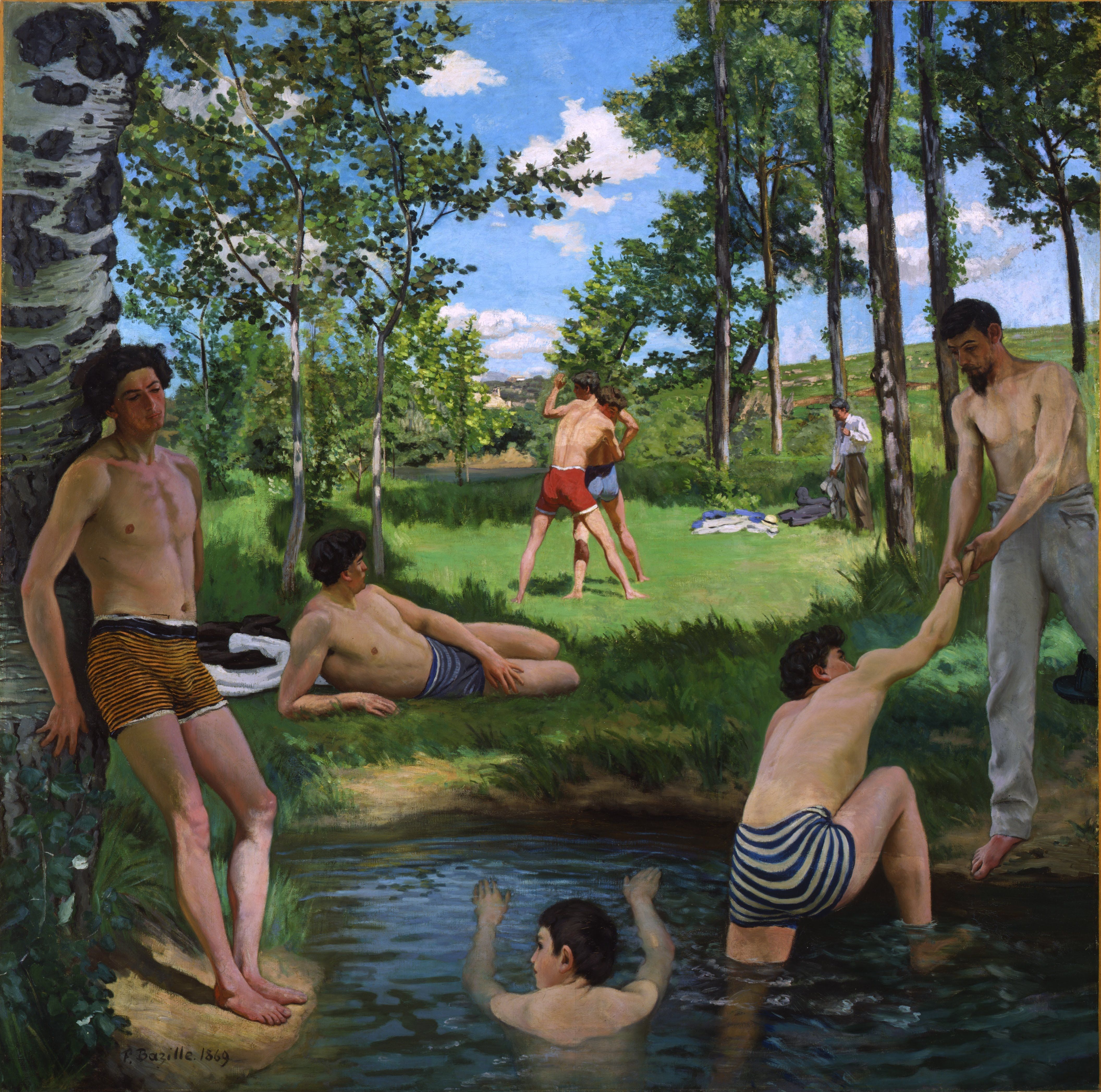 《여름 풍경》, 1869년.