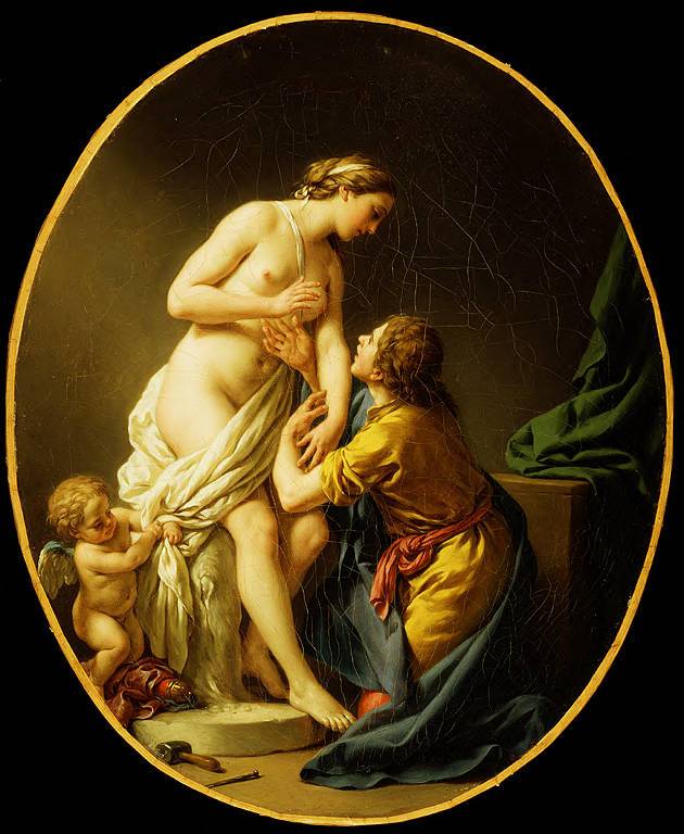 Pygmalion and Galatea (1781)