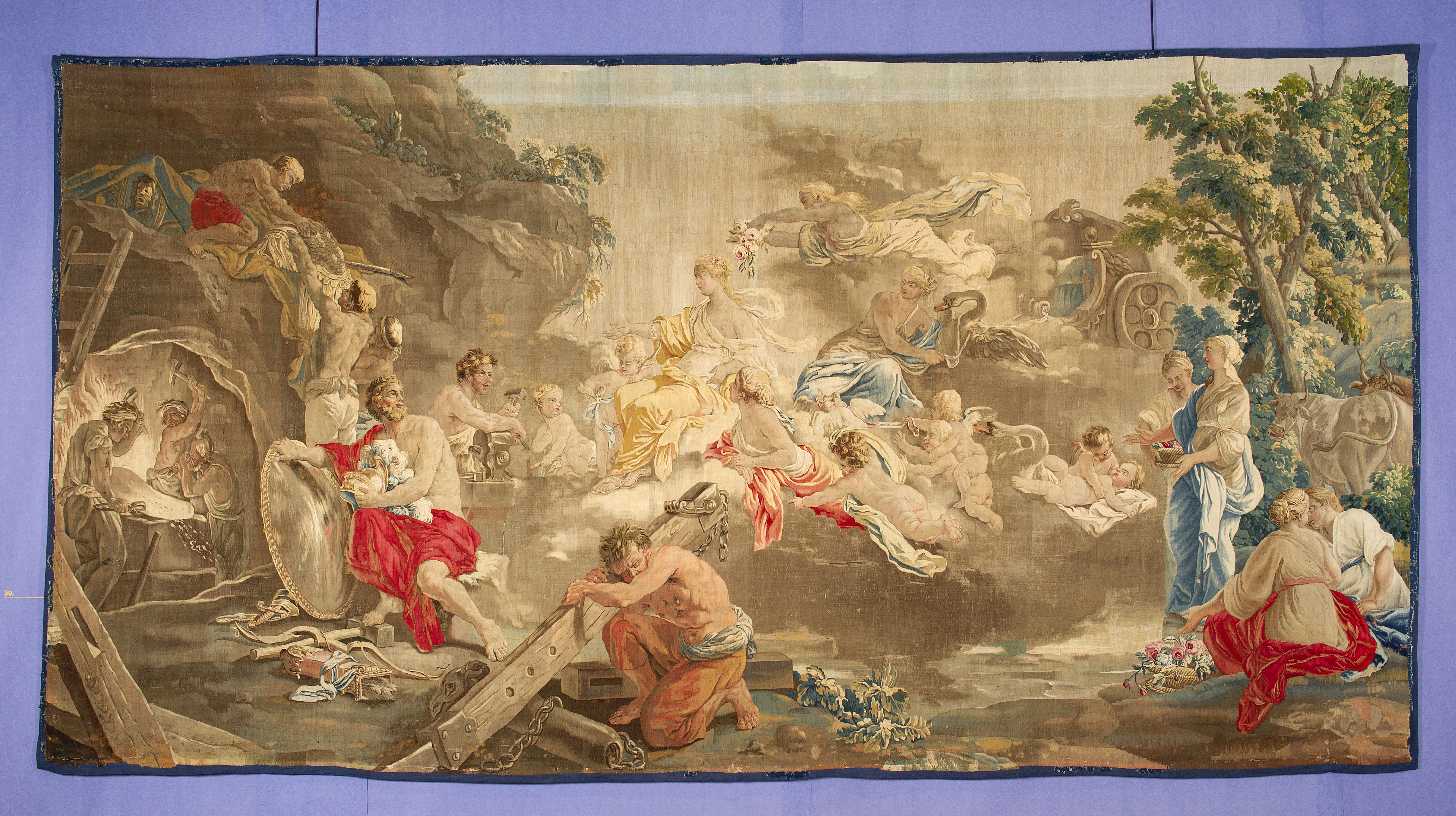 Vénus aux Forges (c.1760), Tapestry