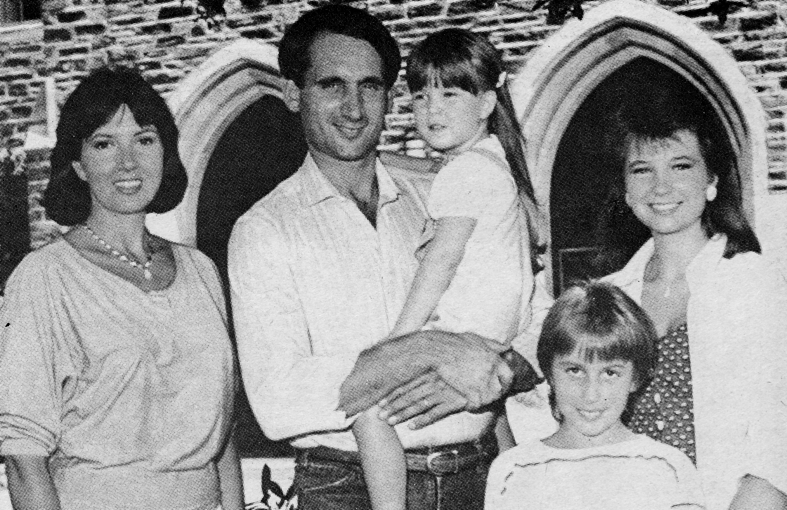 Mickie, Mike, Jamie, Lindy, and Debbie Krzyzewski, circa 1986.