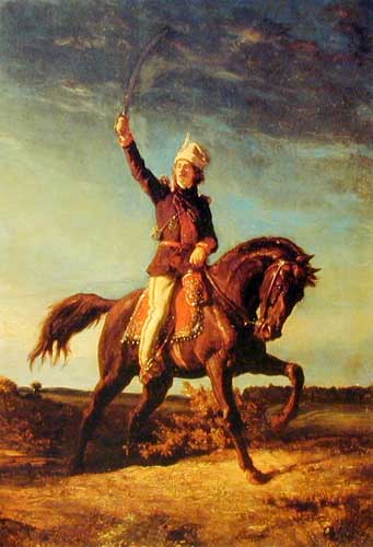 Kościuszko on horseback