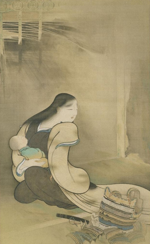 과부와 고아 (寡婦と孤児), 1895년.
