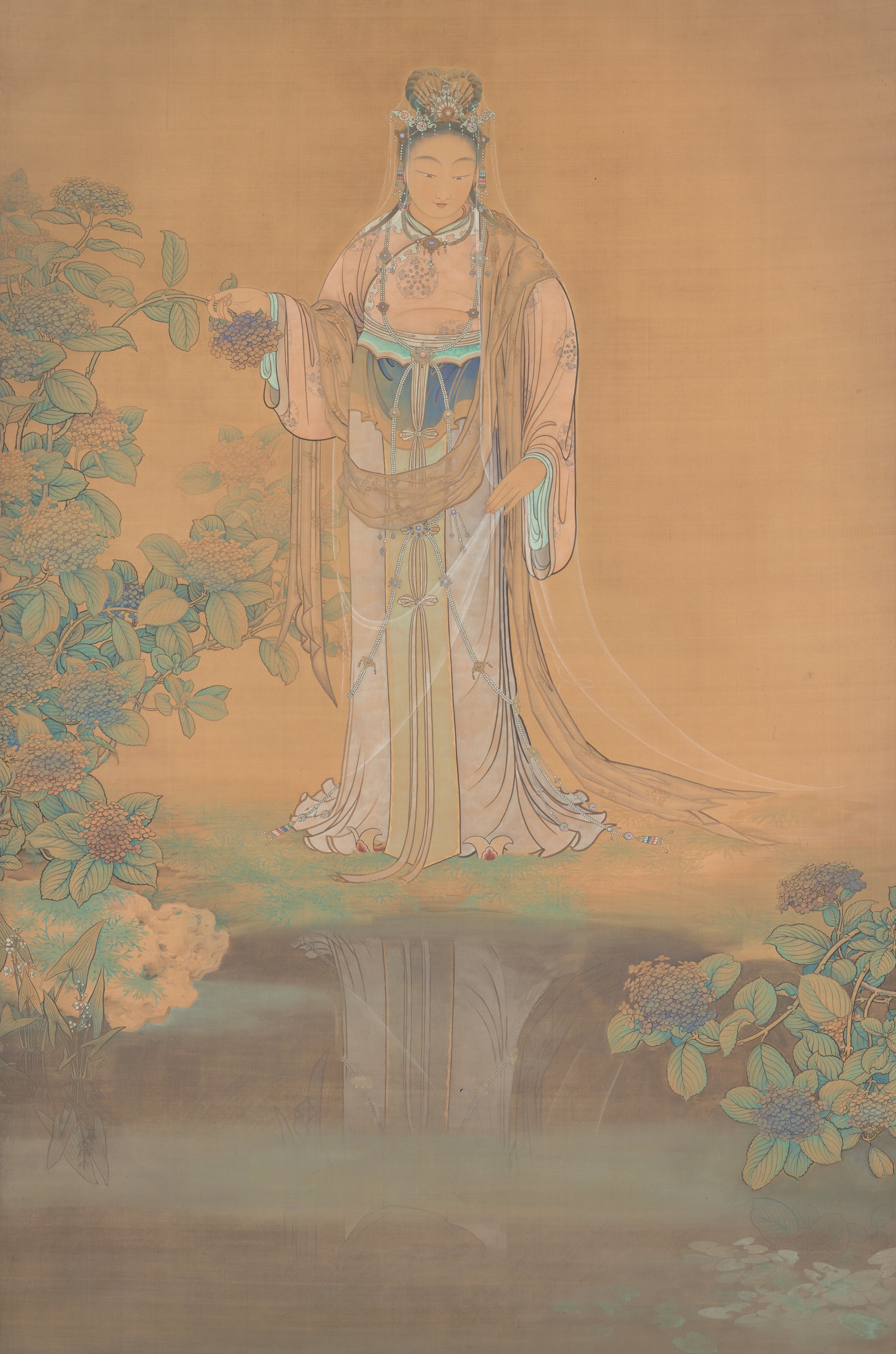 Reflection in the Water (水鏡), 1897.