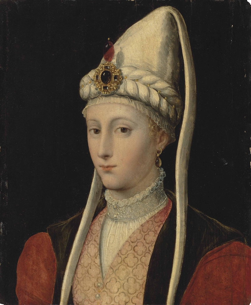 Bức chân dung Hürrem Sultan của một người theo trường phái Tiziano, thế kỷ 16