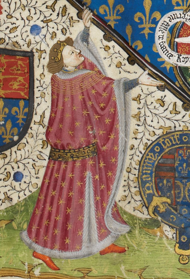 Humphrey of Lancaster in the frontispiece of the Talbot Shrewsbury Book, 1445