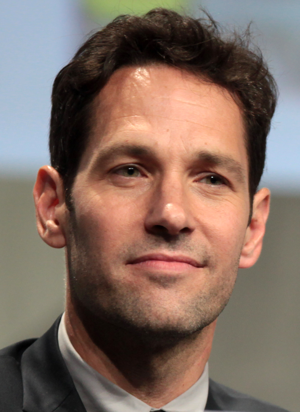Paul Rudd di Comic-Con 2014, untuk filem Ant-Man.
