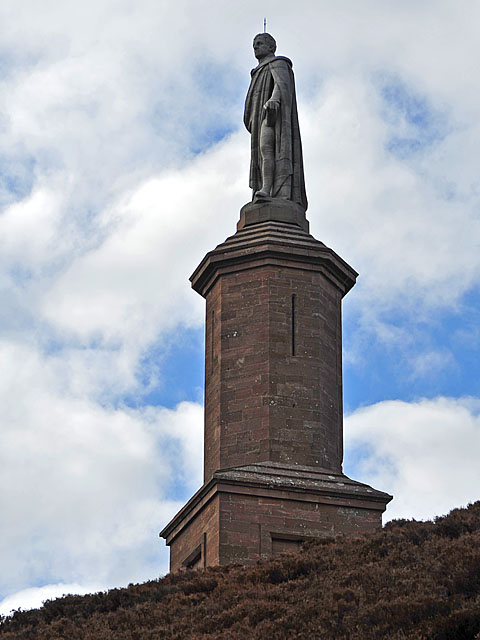 Monument to the First Duke of Sutherland on Ben Bhraggie near Golspie
