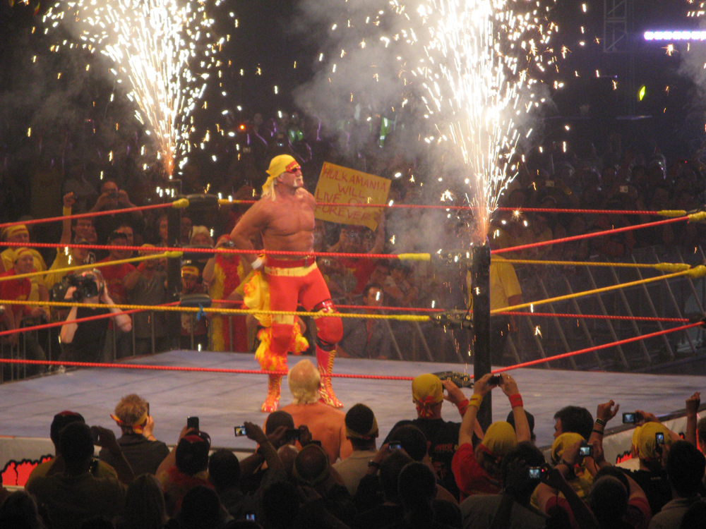 Hulk Hogan di Melbourne pada tahun 2009