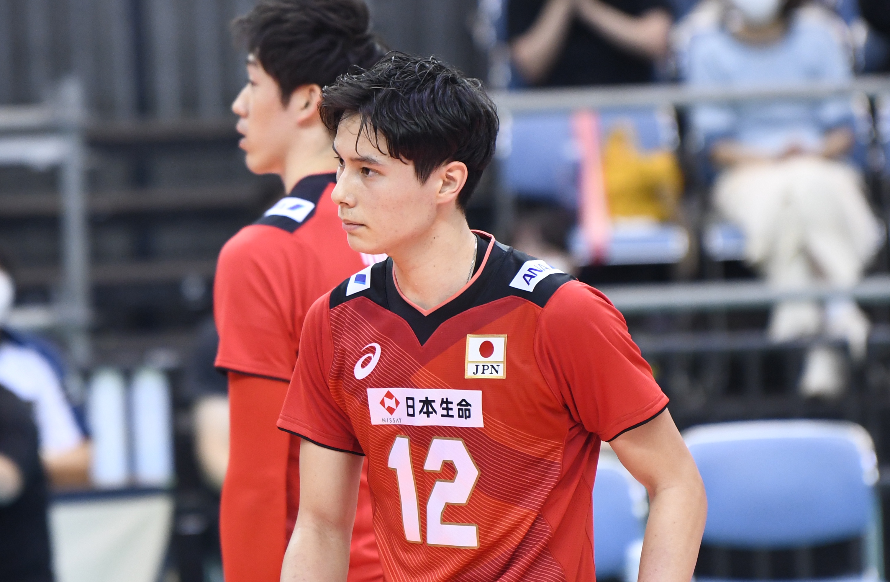 Ran Takahashi as a Japan national team player in 2021