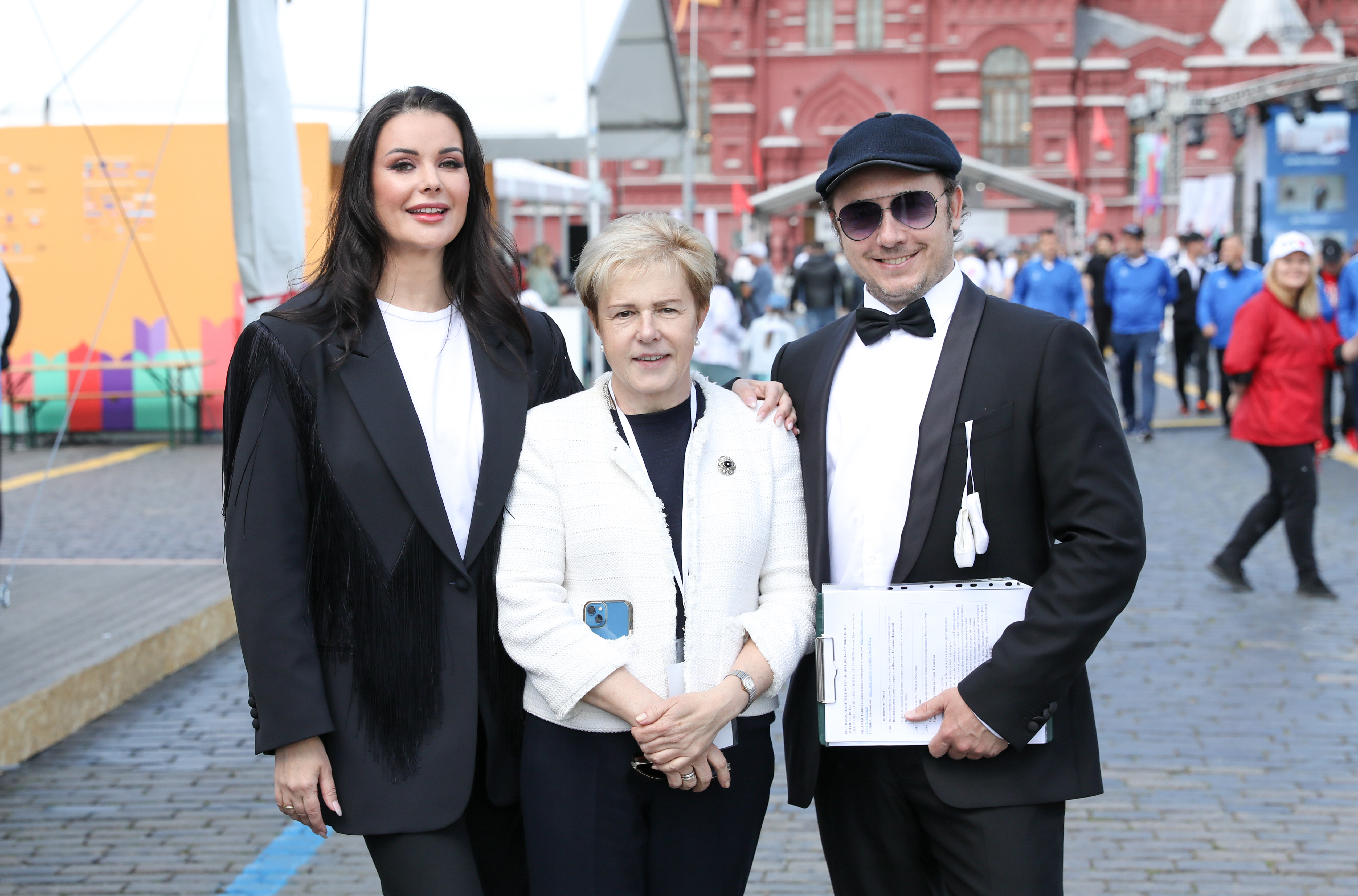 Fedorova with other figures at an event.