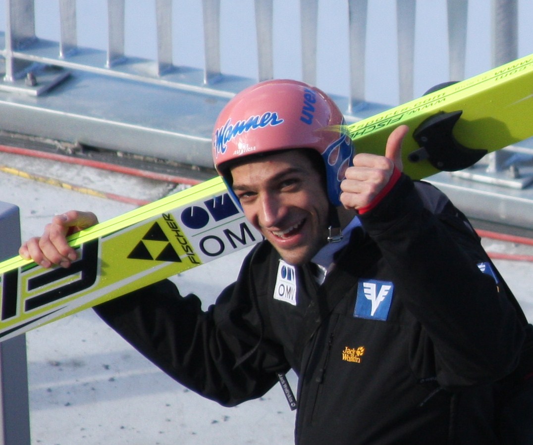 Andreas Kofler during a competition.