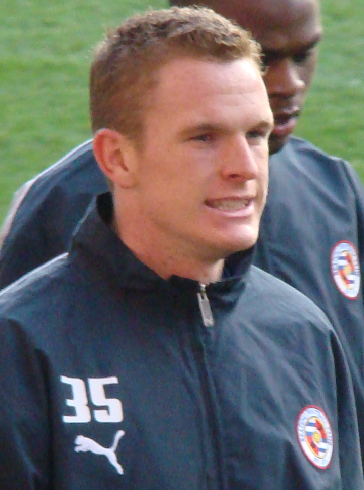 Alex Pearce pada tahun 2008, saat bermain untuk Reading.