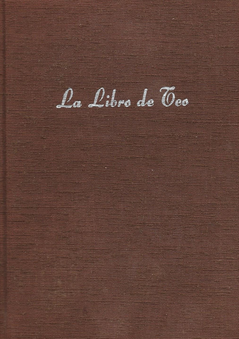 에스페란토어 번역본 『La Libro de Teo』