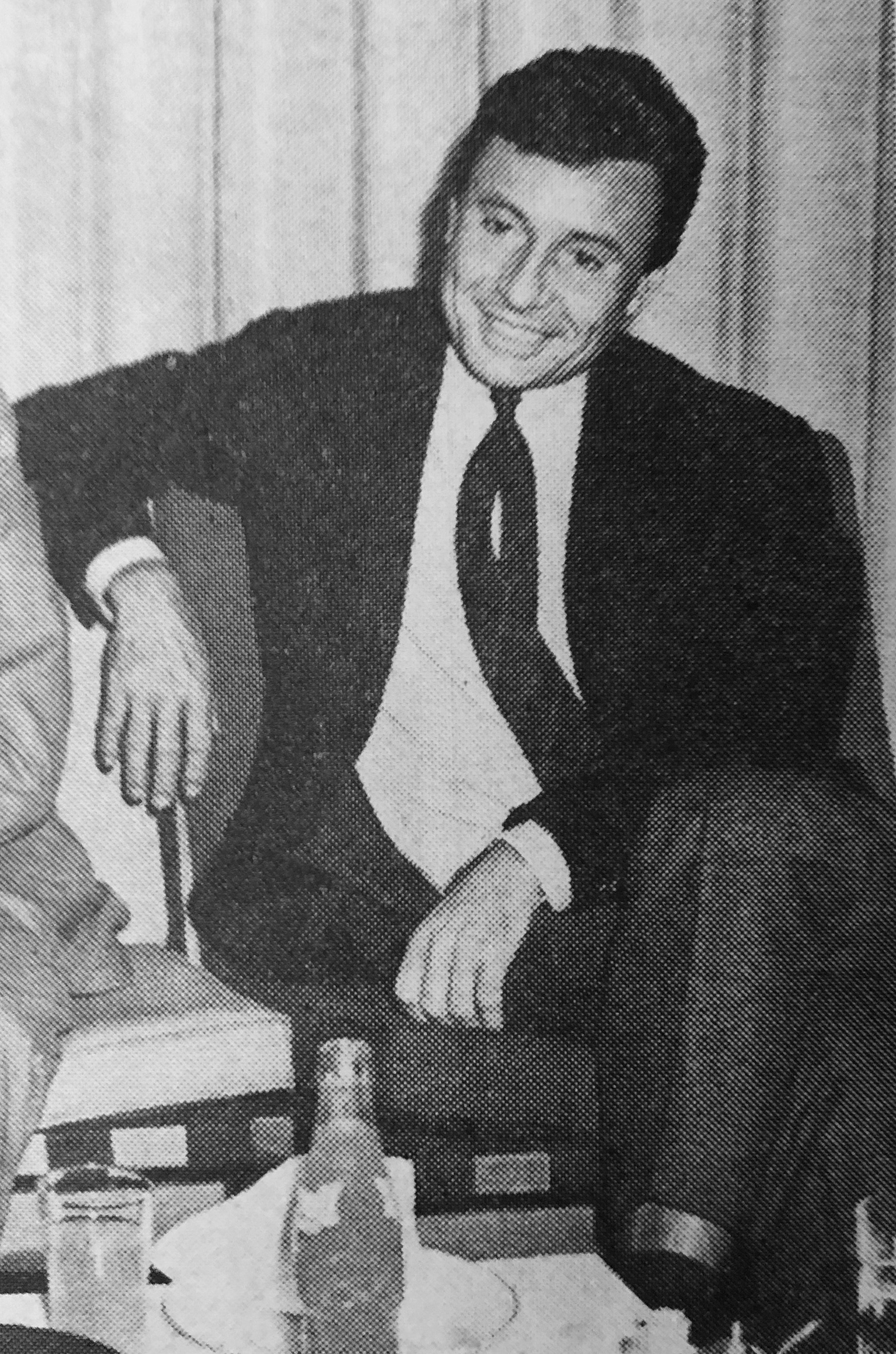 1963年、東京にて