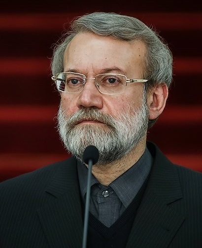 Larijani in a meeting with Malian Parliament Chairman Issaka Sidibé in 2017