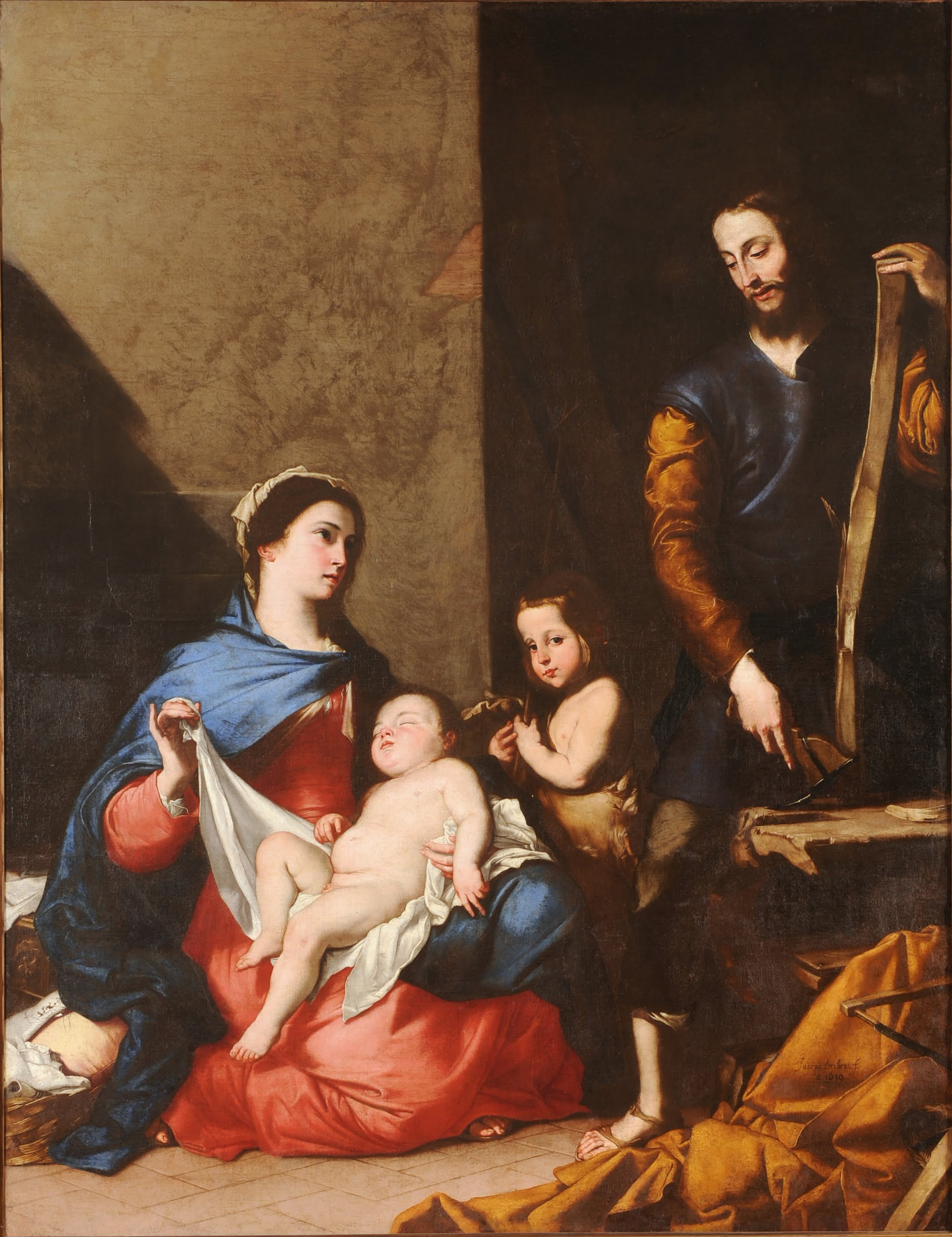 The Holy Family, 1639