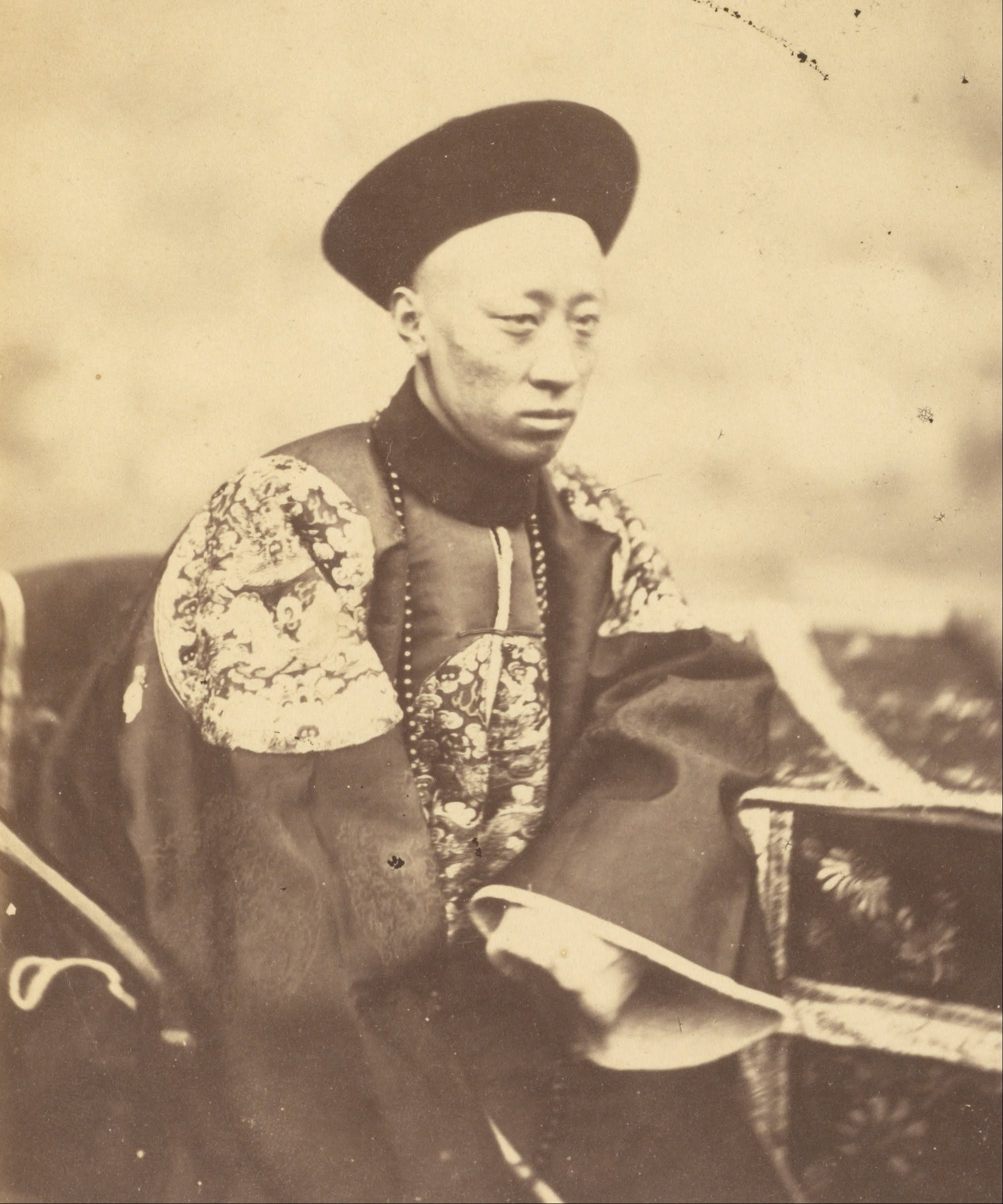 Prince Gong, who was demoted by Cixi despite Ci'an's support.