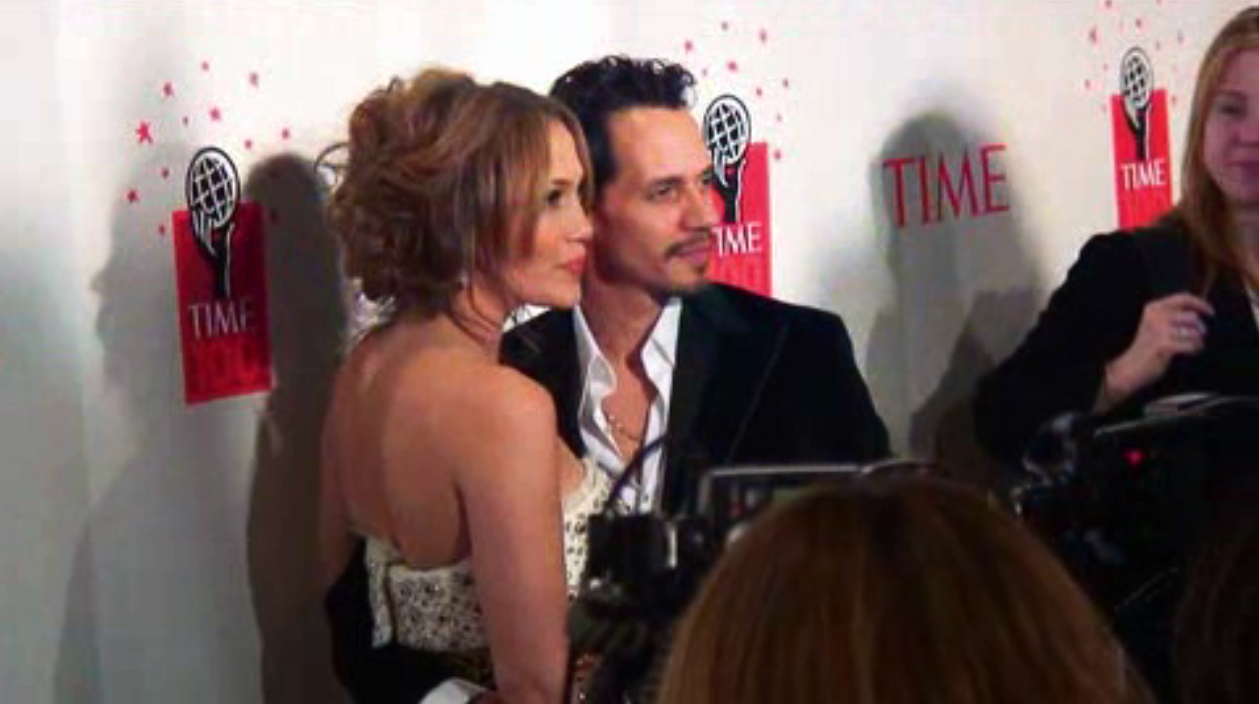 Marc Anthony bersama Jennifer Lopez pada tahun 2006