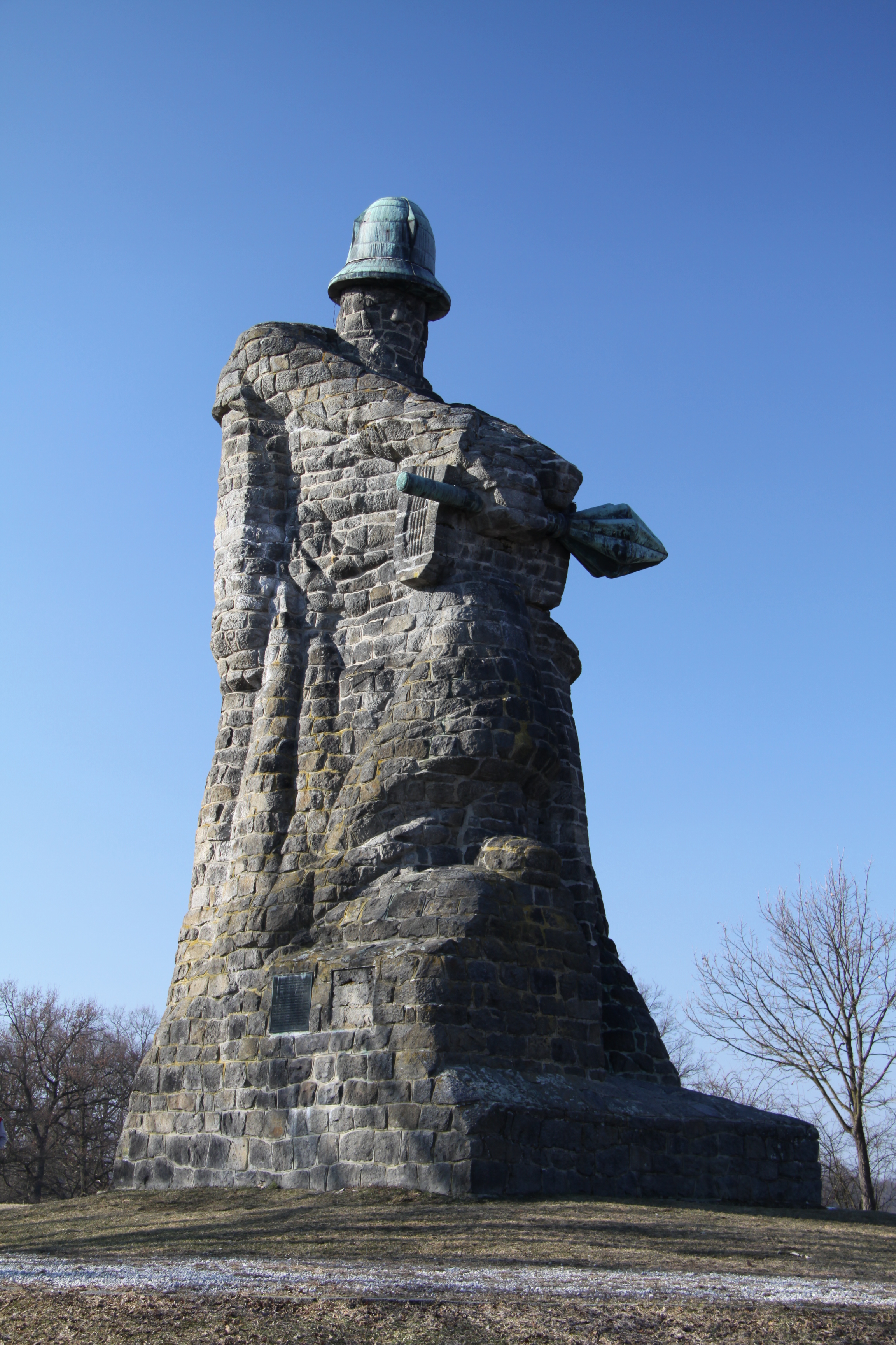 Tượng đài Žižka tại Sudoměř. Tác phẩm của Emanuel Kodet.