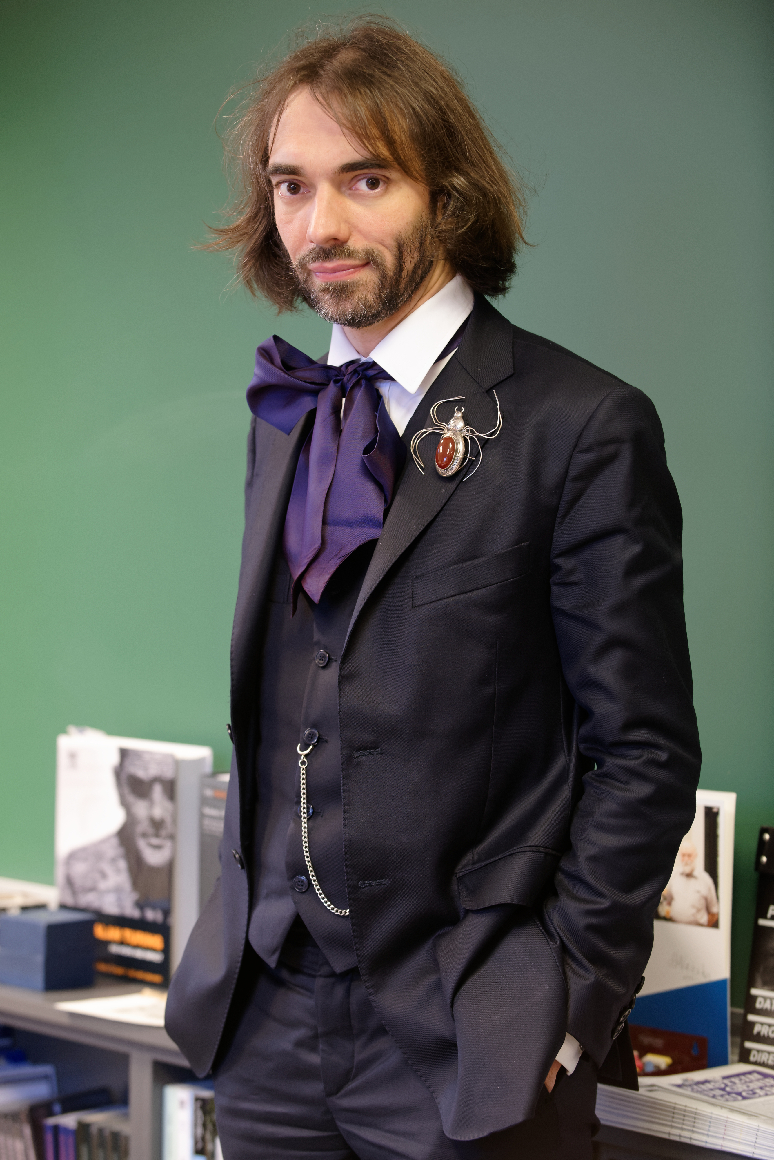 Cédric Villani di pejabatnya, 2015.