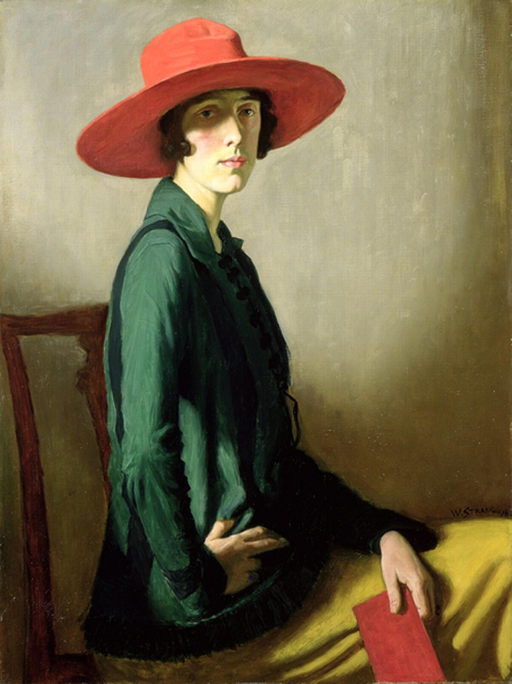 Vita Sackville-West in her twenties, by William Strang, 1918