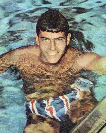 Kartu Panini Mark Spitz sekitar tahun 1968