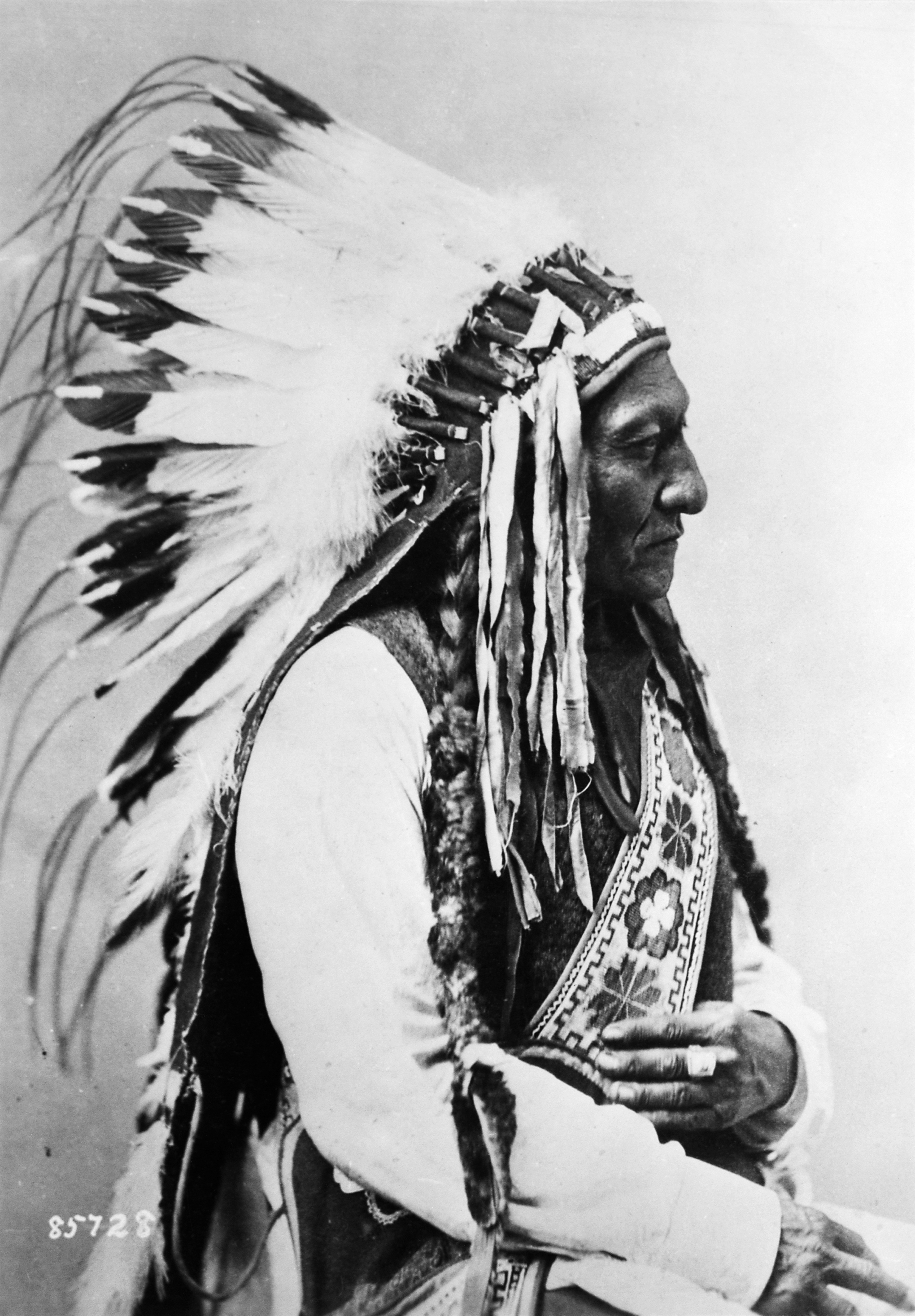 Sitting Bull pada tahun 1885.