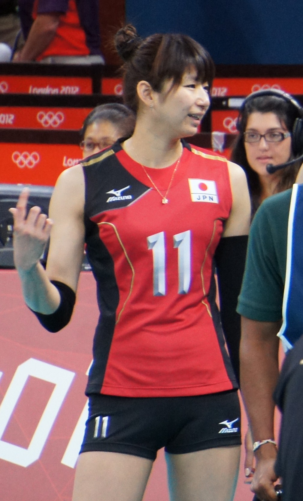 大友愛(2004年アテネオリンピック世界最終予選にて)