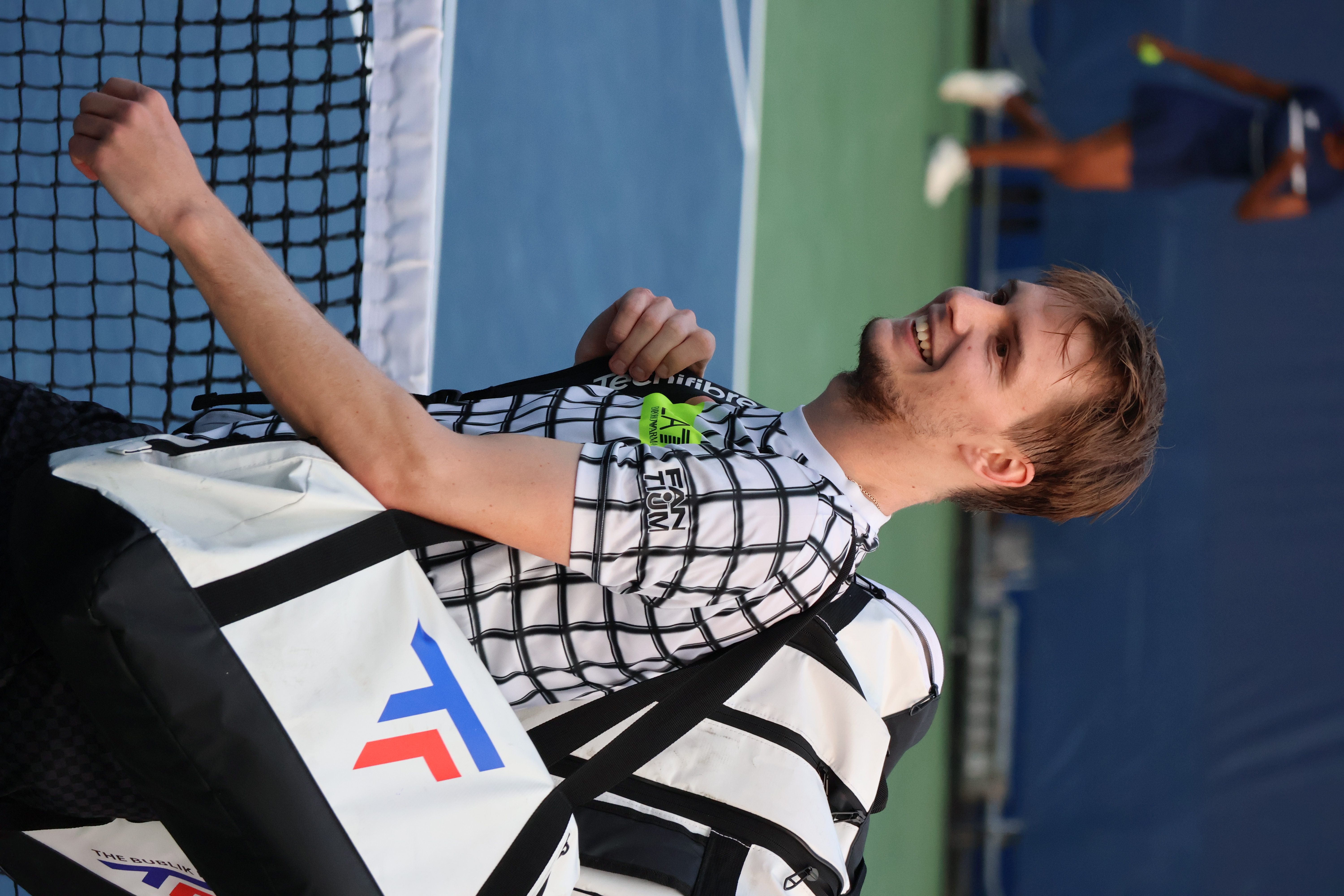 Bublik tại Giải quần vợt Mubadala Citi DC Open 2023.