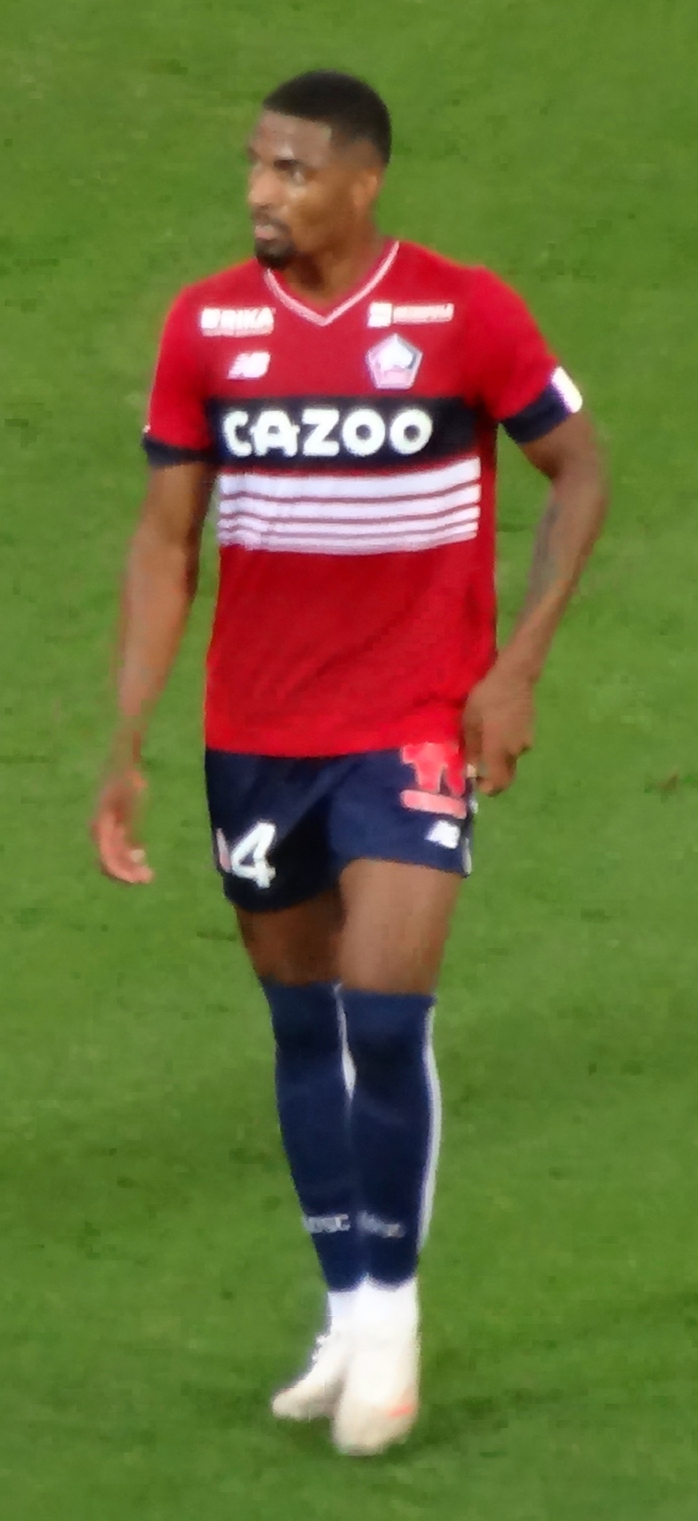 Alexsandro playing for Lille OSC in 2022