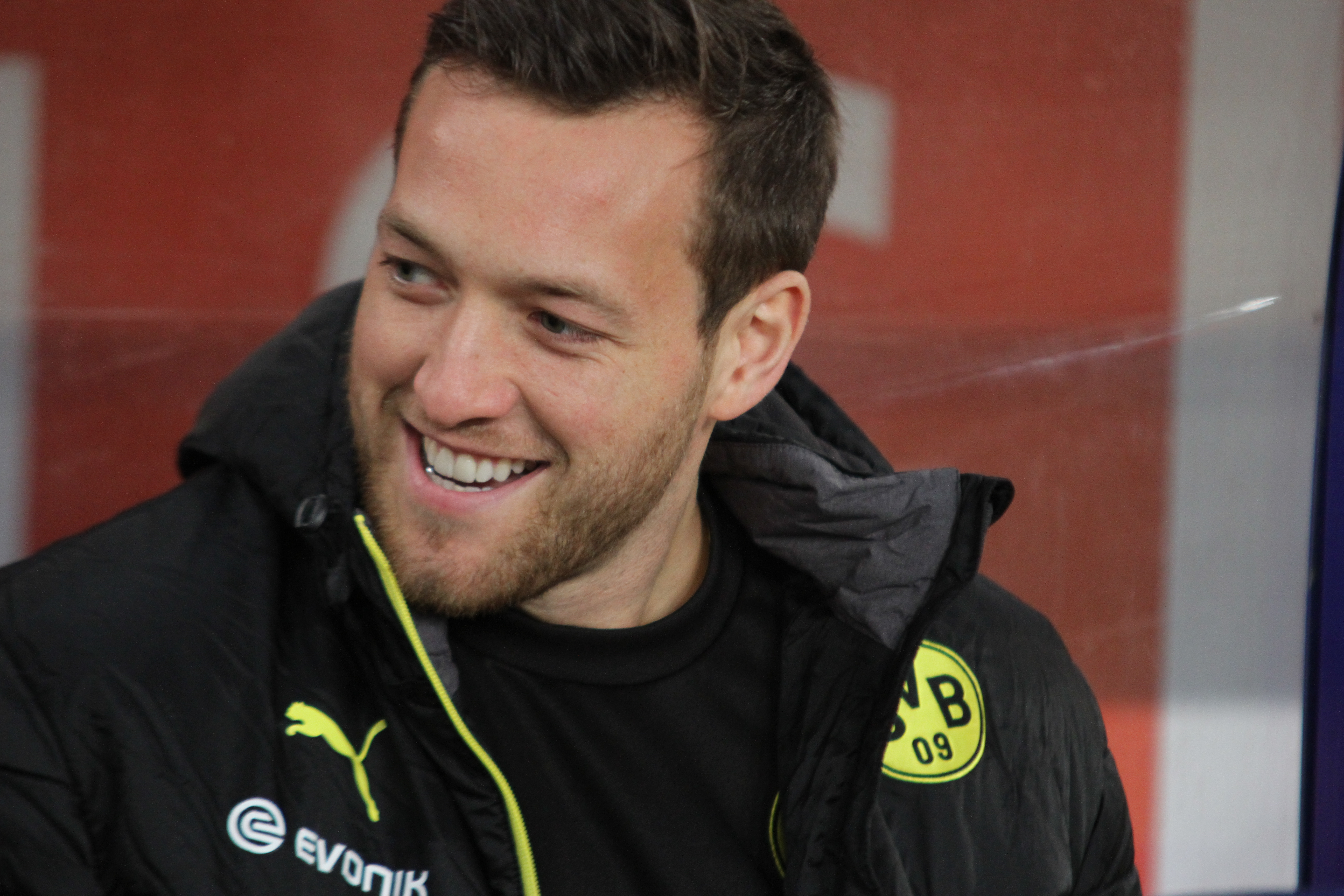 보루시아 도르트문트 소속이던 2014년의 율리안 쉬버