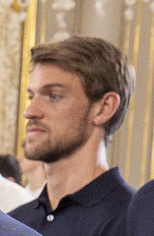 Daniele Rugani bersama Juventus pada final Coppa Italia.