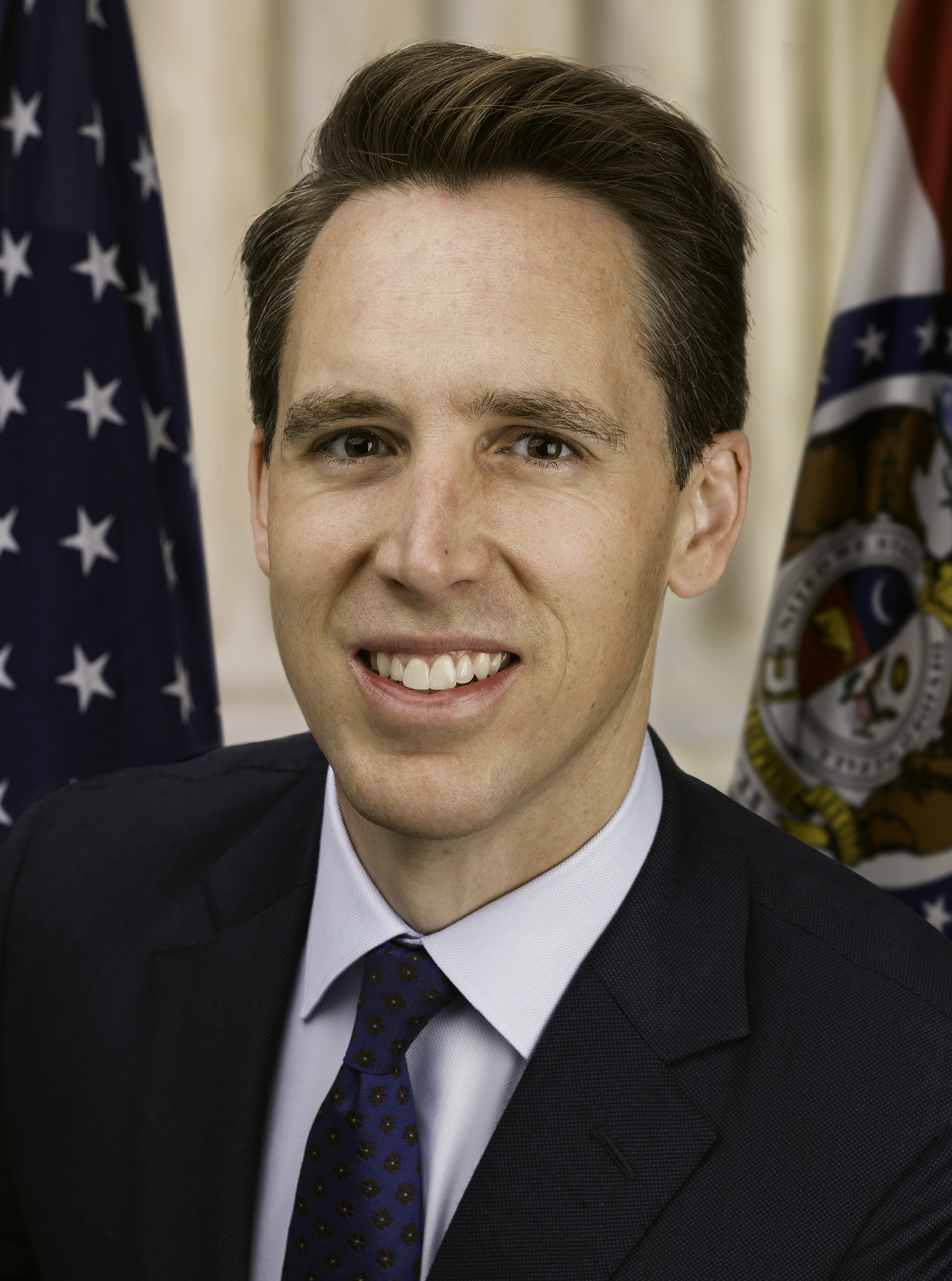 Hawley's portrait during the 116th Congress